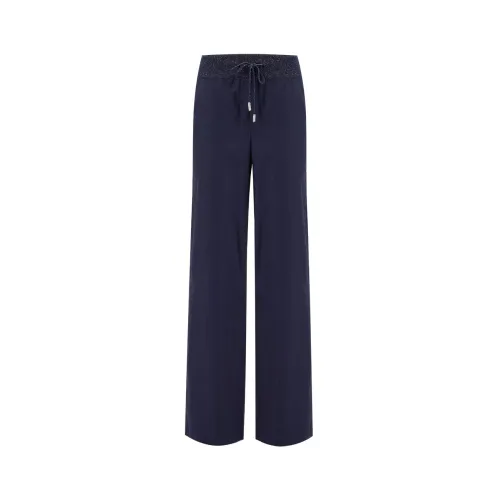 Panicale , Women39 Clothing Trousers Navy ,Blue female, Sizes: