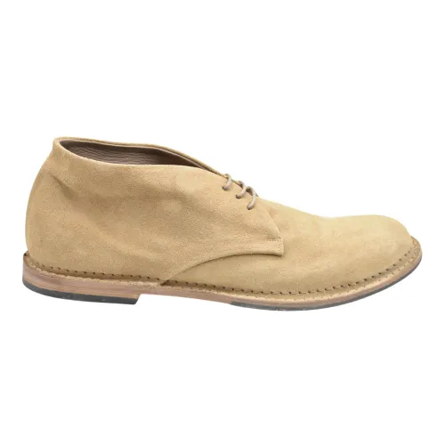 Pantanetti , Mens Shoes Laced Arabia Ss24 ,Beige male, Sizes: