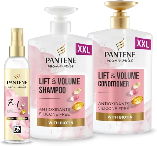 Pantene Lift and Volume Shampoo and Conditioner Set with