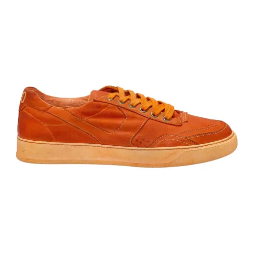 Pantofola d'Oro , Men Shoes Sneakers Orange Noos ,Orange male, Sizes: