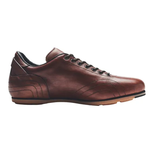 Pantofola d'Oro , Men`s Shoes Sneakers Brown Noos ,Brown male, Sizes: