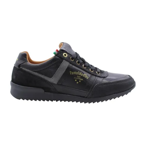 Pantofola d'Oro , Sneakers ,Black male, Sizes: