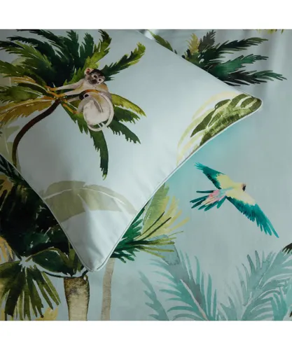 Paoletti Forsteriana Pillowcase Set - Multicolour Cotton - Size 50 cm x 70 cm