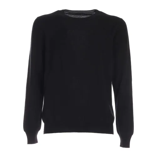 Paolo Fiorillo Capri , Paolo Fiorillo Capri Sweaters Black ,Black male, Sizes: