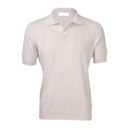 Paolo Fiorillo Capri , Paolo Fiorillo Capri T-shirts and Polos ,Beige male, Sizes: