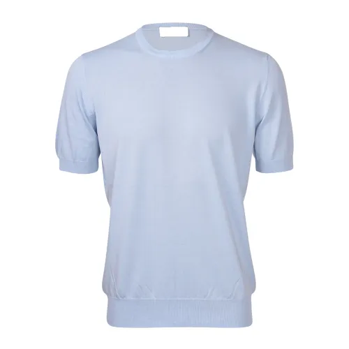 Paolo Fiorillo Capri , Vintage Cotton T-shirt ,Blue male, Sizes:
