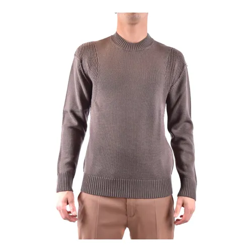 Paolo Pecora , A1C1M0A03570151140 Sweater ,Brown male, Sizes: