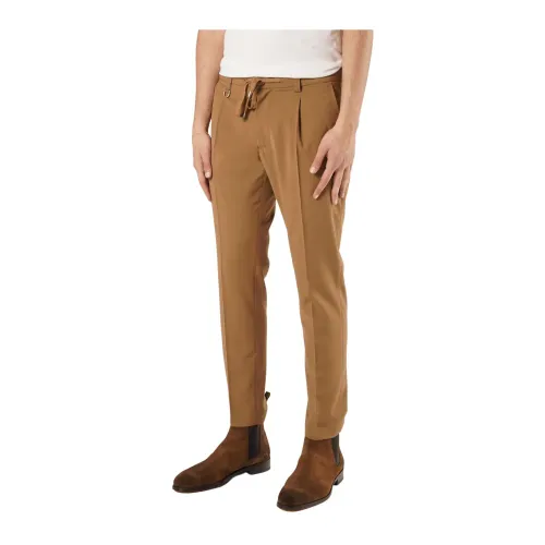 Paolo Pecora , Chinos ,Brown male, Sizes: