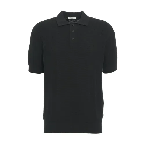 Paolo Pecora , Men's Clothing T-Shirts & Polos Black Ss24 ,Black male, Sizes: