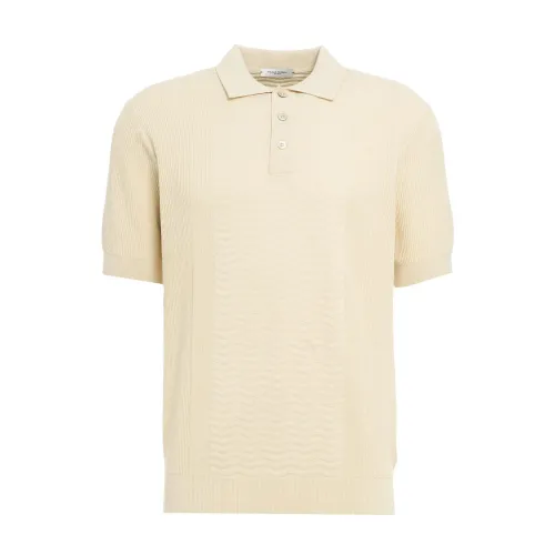 Paolo Pecora , Men's Clothing T-Shirts & Polos White Ss24 ,White male, Sizes: