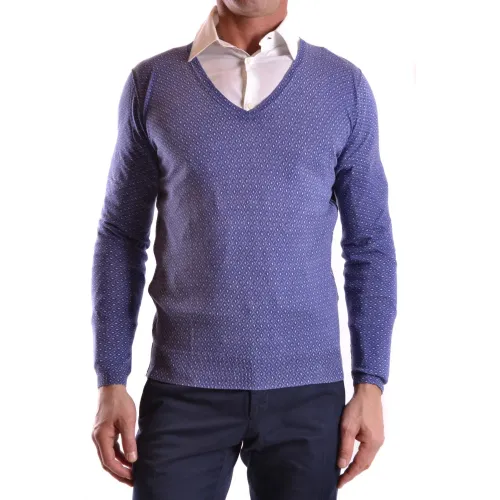 Paolo Pecora , Sweaters ,Blue male, Sizes: