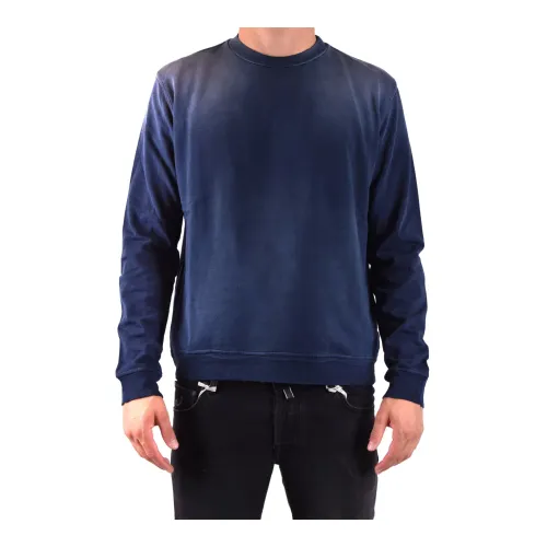 Paolo Pecora , Sweatshirts Hoodies ,Blue male, Sizes: