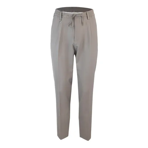 Paolo Pecora , Trousers ,Beige male, Sizes: