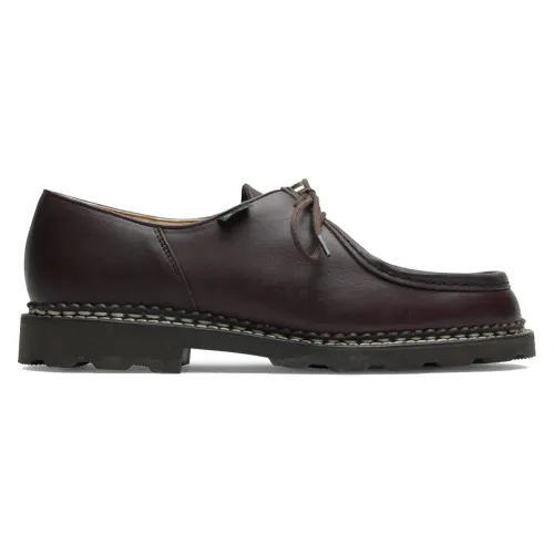Paraboot , Timeless Michael Lis Cafe Shoes ,Brown male, Sizes:
