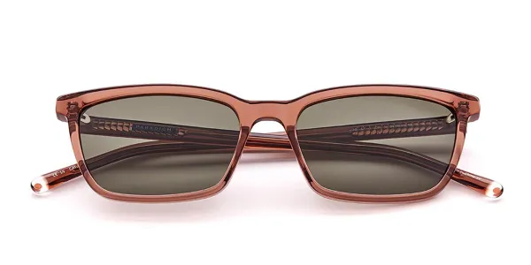 Paradigm 20-57 Polarized Oak Men's Sunglasses Brown Size 53