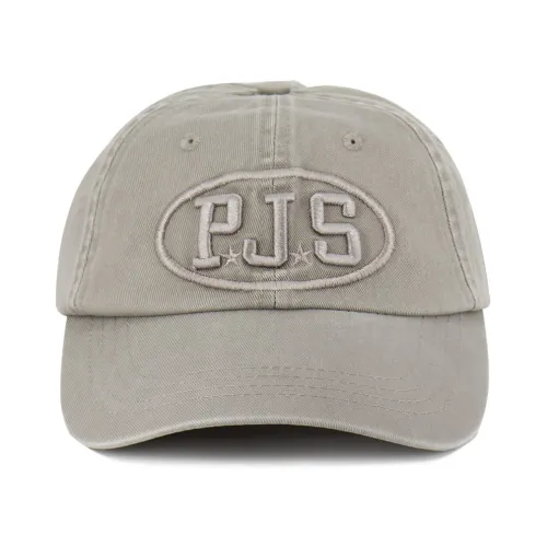 Parajumpers , Cotton Baseball Cap with Embroidered Logo ,Gray female, Sizes: ONE