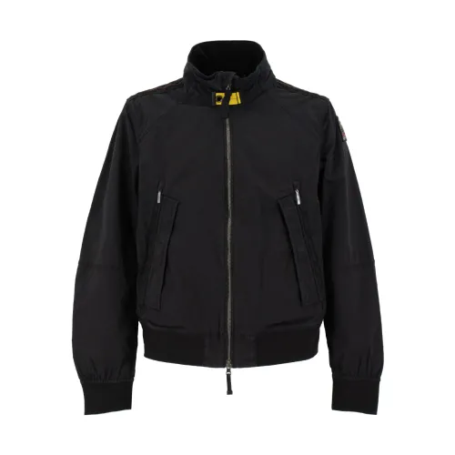 Parajumpers , Fire Spring Bomber Jacket ,Black male, Sizes: