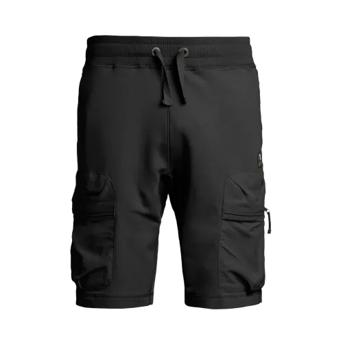Parajumpers , Irvine Shorts - Stylish and Comfortable ,Black male, Sizes: