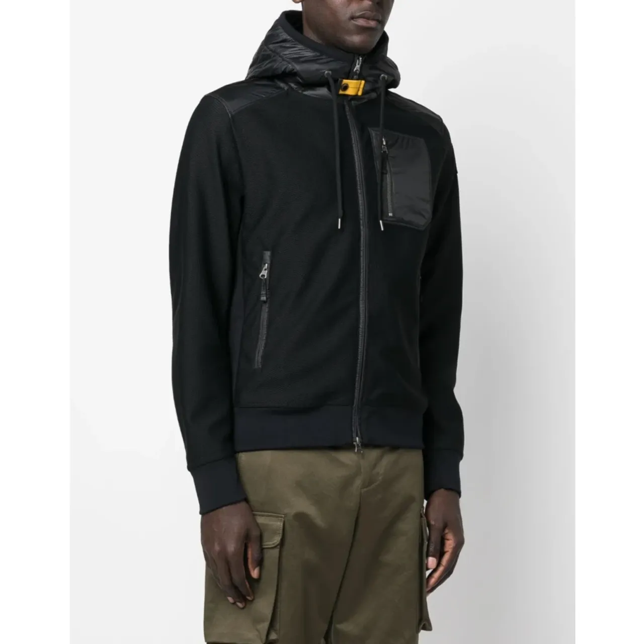 Parajumpers , Marcel Hybrid Padded Jacket ,Black male, Sizes: