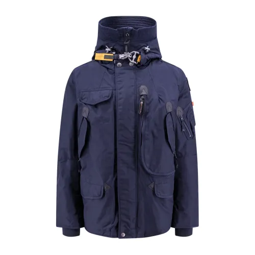 Parajumpers , Mens Clothing Jackets Coats Blue Aw23 ,Blue male, Sizes: