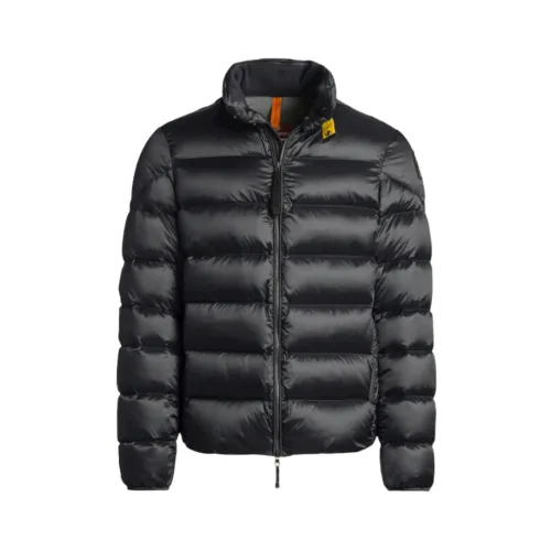 Parajumpers , Men's Puffer Jacket with Duck Down Filling ,Black male, Sizes: