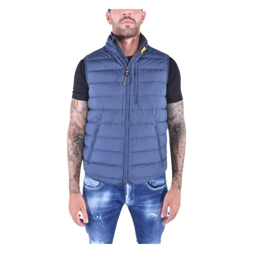 Parajumpers , Perfect Sleeveless Jacket ,Blue male, Sizes: