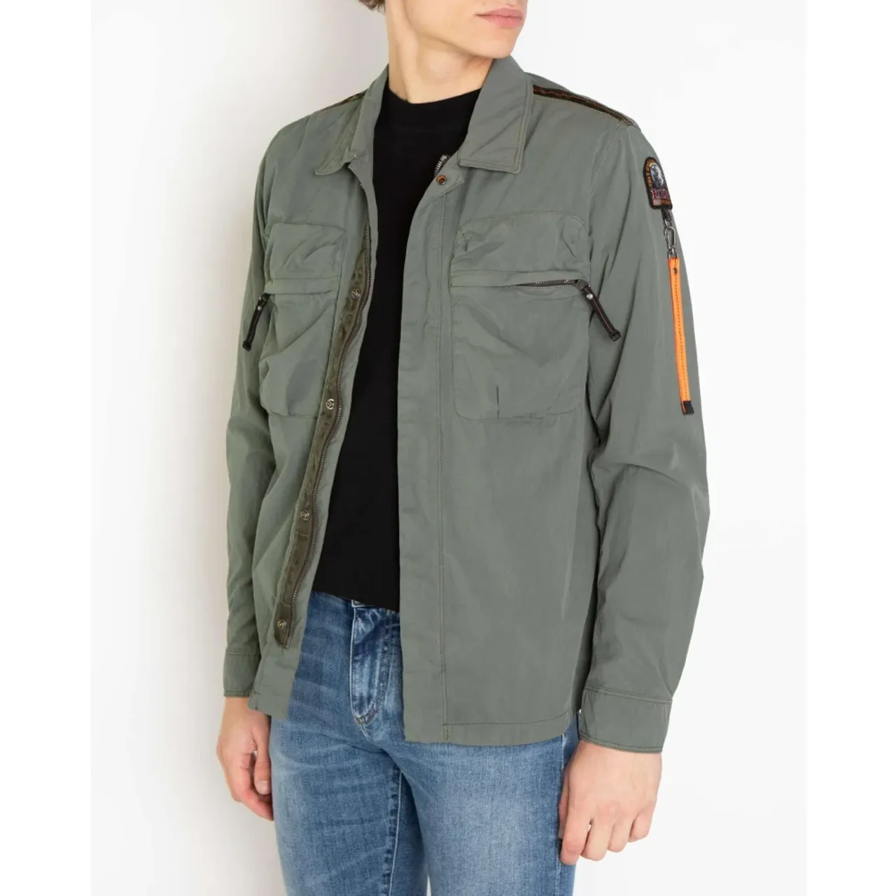 Parajumpers , Shirts ,Green male, Sizes: