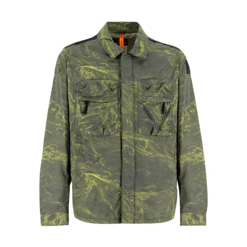 Parajumpers , Wireframe Print Jacket ,Multicolor male, Sizes:
