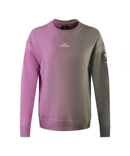Parajumpers Womens Augusta Shaded Purple & Grey Sweatshirt