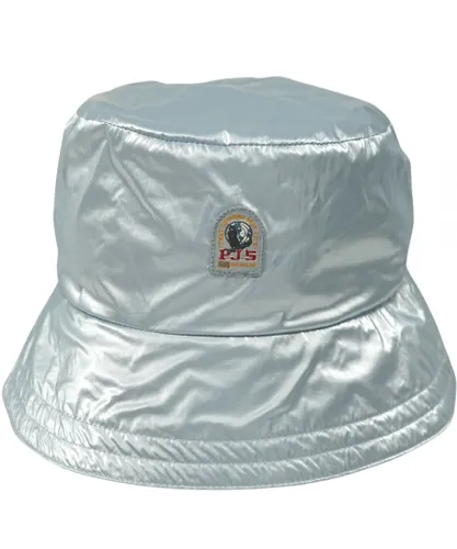 Parajumpers Womens Bucket Hat Shiny Grey Cap - One