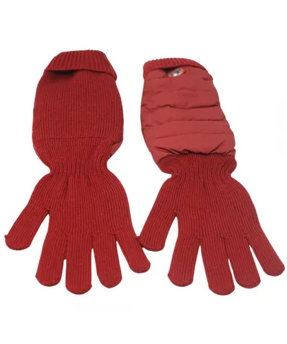 Parajumpers Womens Puffer Gloves Rio Red - One