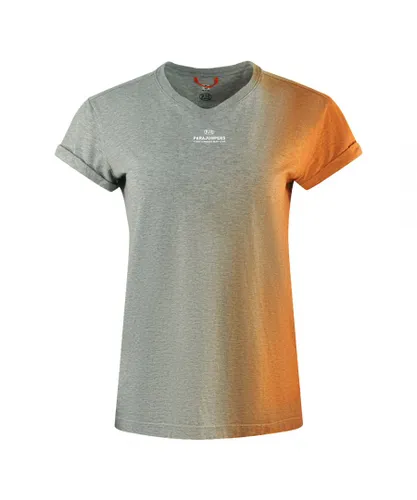 Parajumpers Womens Shaded Tee Orange & Grey T-Shirt