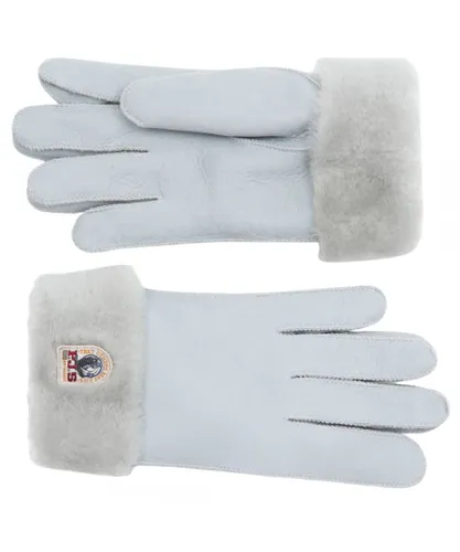 Parajumpers Womens Shearling Shark Grey Gloves - One