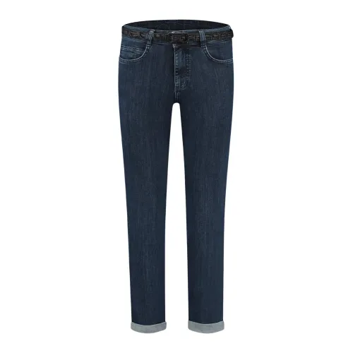 Parami , Blue P-Form Denim Jeans ,Blue female, Sizes: