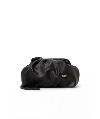 Parigi Womens Cross body bag - Black Faux Leather (archived) - One Size