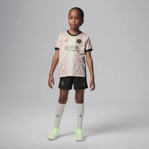 Paris Saint-Germain 2023/24 Fourth Younger Kids' Nike Football 3-Piece Kit - Brown - Polyester