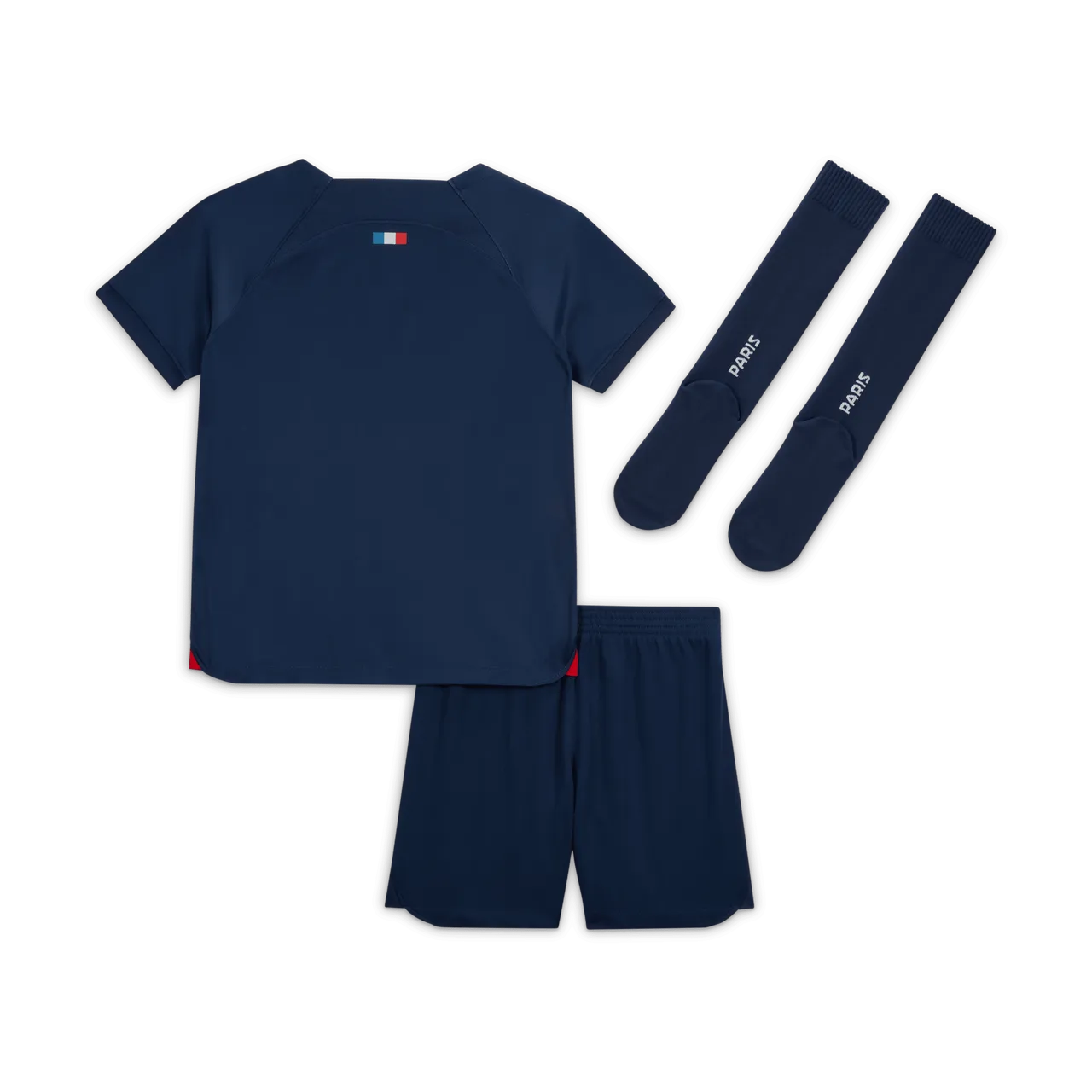 Paris Saint-Germain 2023/24 Home Younger Kids' Nike Dri-FIT 3-Piece Kit - Blue - Polyester