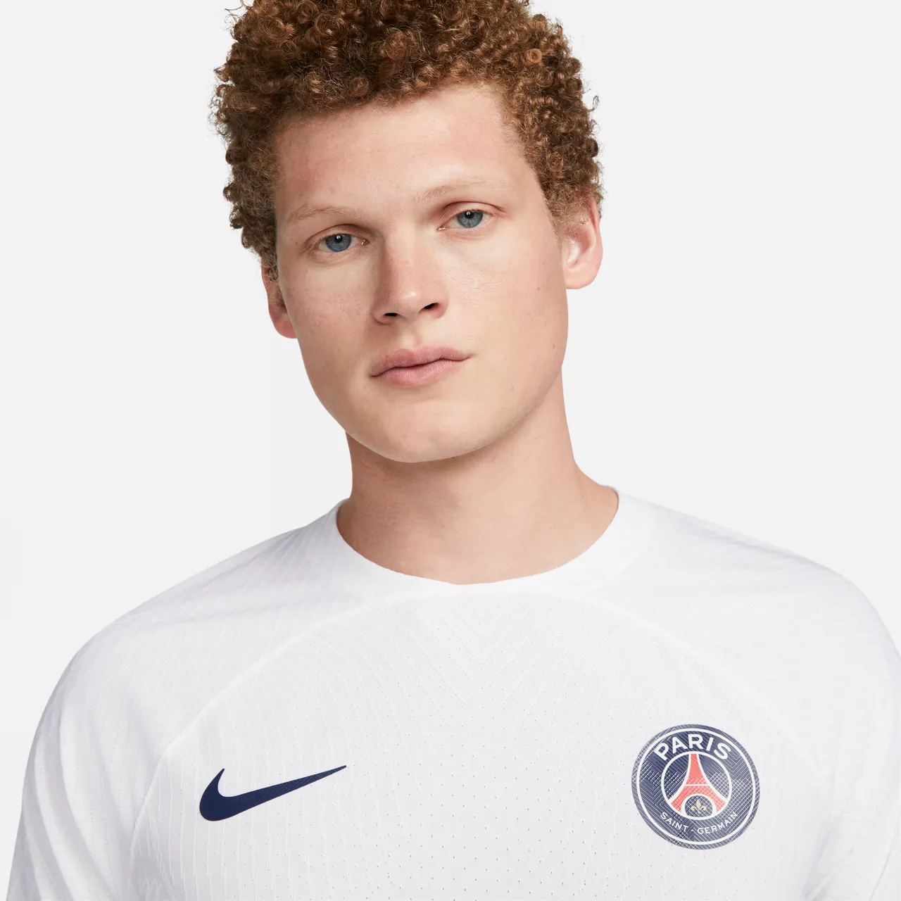 Paris Saint-Germain 2023/24 Match Away Men's Nike Dri-FIT ADV Football Shirt - White - Polyester