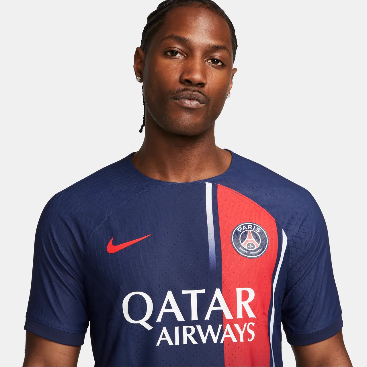 Paris Saint-Germain 2023/24 Match Home Men's Nike Dri-FIT ADV Football Shirt - Blue - Polyester