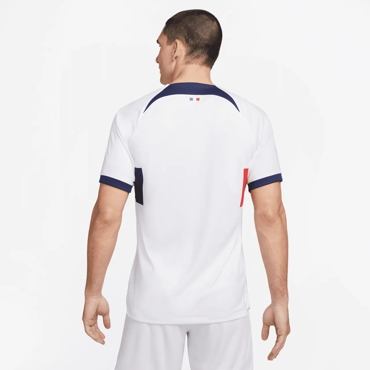 Paris Saint-Germain 2023/24 Stadium Away Men's Nike Dri-FIT Football Shirt - White - Polyester