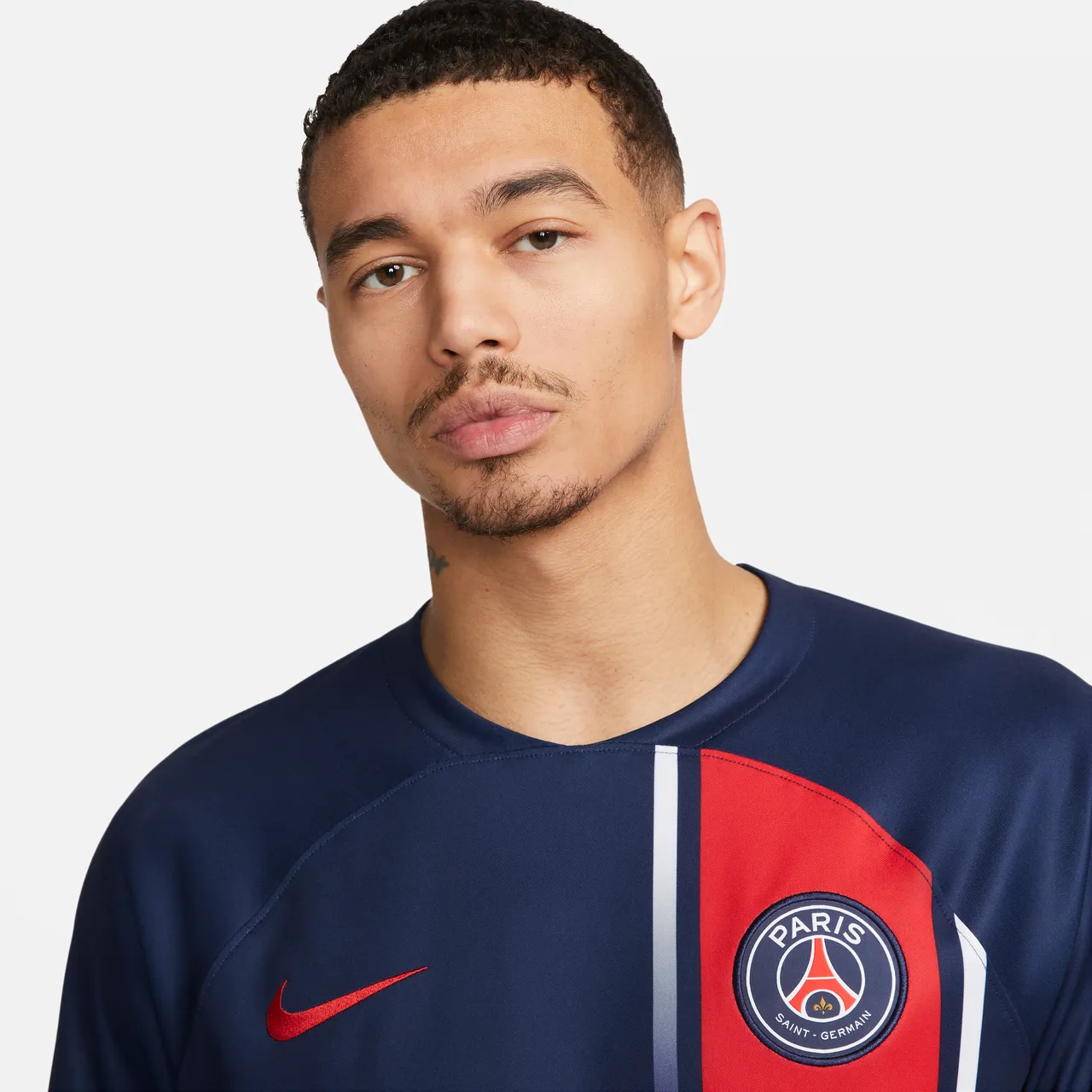 Paris Saint-Germain 2023/24 Stadium Home Men's Nike Dri-FIT Football Shirt - Blue - Polyester
