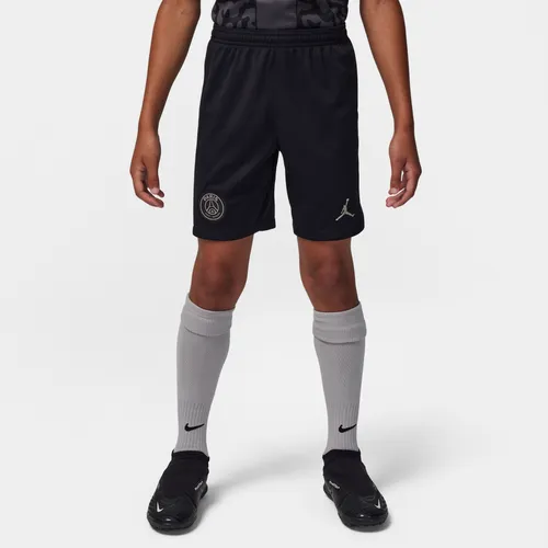 Paris Saint-Germain 2023/24 Stadium Third Older Kids' Nike Dri-FIT Football Shorts - Black - Polyester