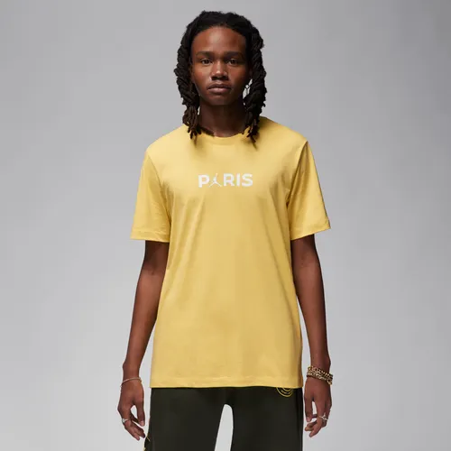 Paris Saint-Germain Men's T-Shirt - Yellow - Cotton