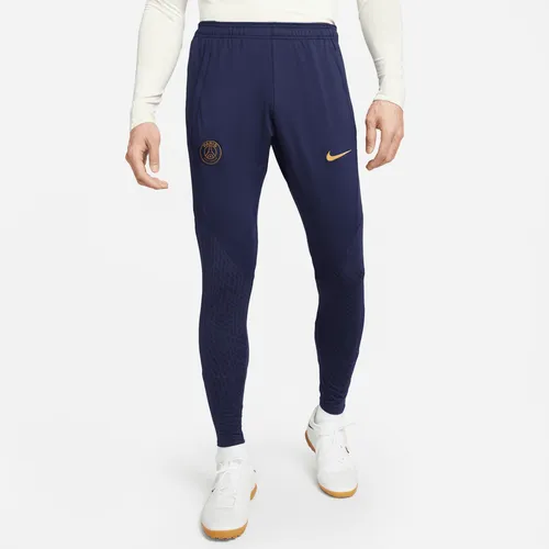 Paris Saint-Germain Strike Men's Nike Dri-FIT Knit Football Pants - Blue - Polyester
