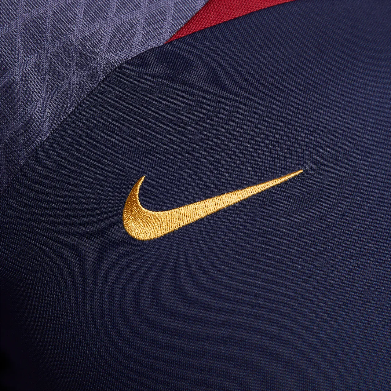 Paris Saint-Germain Strike Men's Nike Dri-FIT Knit Football Top - Blue - Polyester