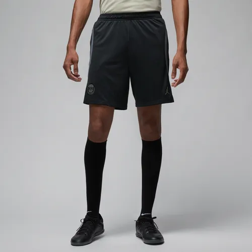 Paris Saint-Germain Strike Third Men's Jordan Dri-FIT Football Knit Shorts - Black - Polyester