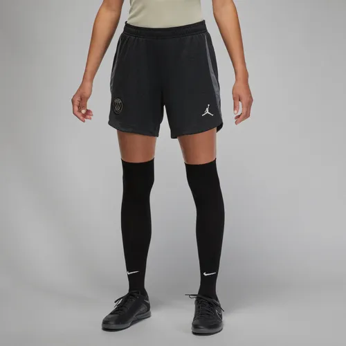 Paris Saint-Germain Strike Third Women's Jordan Dri-FIT Football Knit Shorts - Black - Polyester