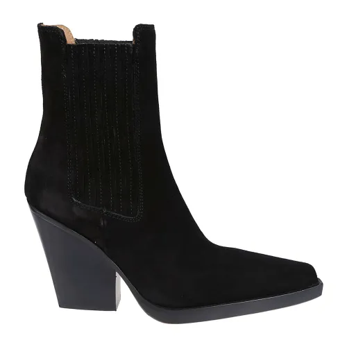 Paris Texas , Black Dallas Ankle Boots ,Black female, Sizes: