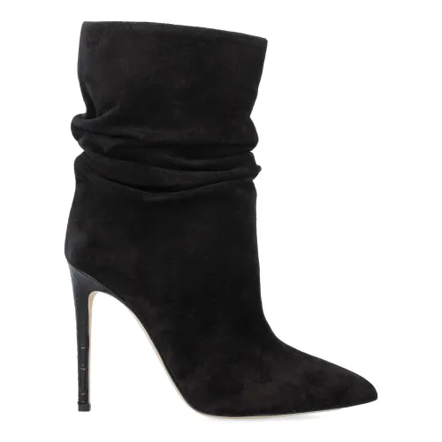 Paris Texas , Black Stiletto Ankle Boots ,Black female, Sizes: