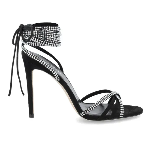Paris Texas , Elevate Your Style with Stylish Sandals ,Black female, Sizes: